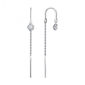 Золотые серьги SOKOLOV 1022569-3-5 фото