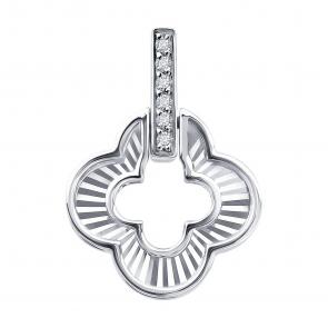 Золотая подвеска SOKOLOV с бриллиантом 1031017-3 фото