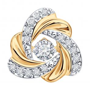 Золотая подвеска SOKOLOV 1031033-5 фото