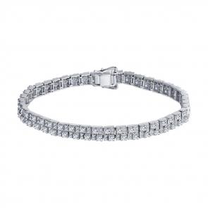 Браслет из белого золота SOKOLOV с бриллиантом 1050263-3 фото