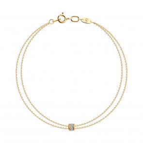 Золотой браслет SOKOLOV с бриллиантом 1050287 фото