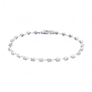 Золотой браслет SOKOLOV с бриллиантом выращенным 1050378-3-5 фото