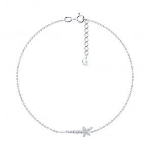 Золотой браслет SOKOLOV с бриллиантом 1050401-3 фото