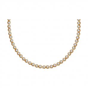 Золотое колье SOKOLOV с бриллиантом 1070265 фото