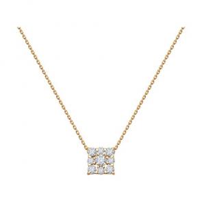 Золотое колье SOKOLOV с бриллиантом 1070275 фото