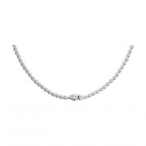 Колье из белого золота SOKOLOV с бриллиантом 1070369-3 фото