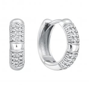 Серебряные серьги TALANT с фианитом 11-72-0001-15785 фото