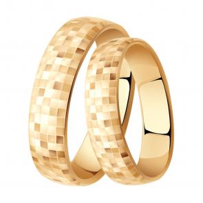 Золотое обручальное кольцо 5 мм SOKOLOV 110115 фото