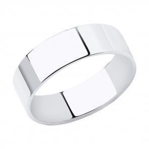 Кольцо из белого золота SOKOLOV 110230 фото