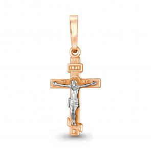 Золотая подвеска AQUAMARINE 11422 фото