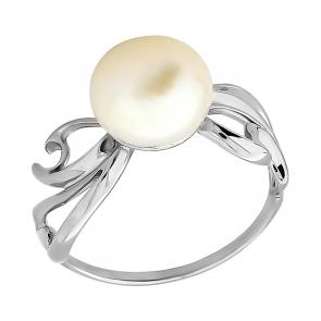 Серебряное кольцо Жемчужное подворье с жемчугом 11500335.0.b. фото