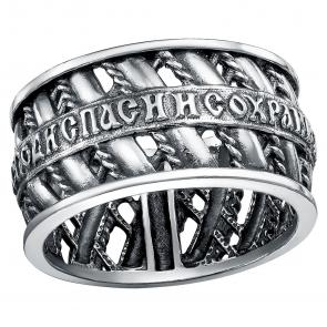 Кольцо из черненого серебра Высоковы 585 12-000747-105000 фото
