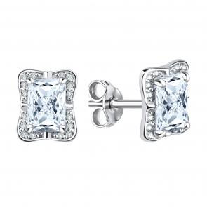 Серебряные серьги TALANT с фианитом 12-72-0001-11940 фото