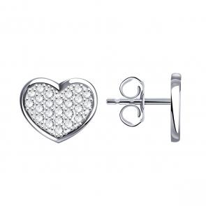 Серебряные серьги TALANT с фианитом 12-72-0001-15157 фото