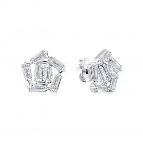 Серебряные серьги TALANT с фианитом 12-72-0001-15846 фото