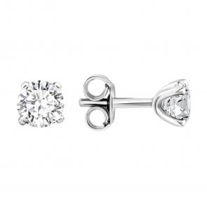 Серебряные серьги TALANT с кристаллом Swarovski 12-72-000S-26412 фото