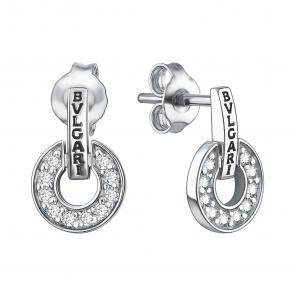 Серебряные серьги TALANT с фианитом 12-76-0001-15237 фото