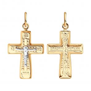 Золотая подвеска SOKOLOV 120110 фото