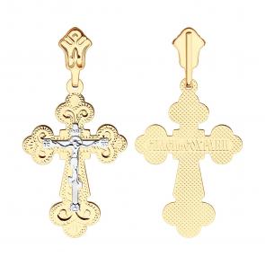 Золотая подвеска SOKOLOV 121020 фото