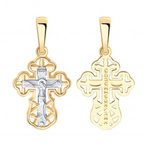 Золотая подвеска SOKOLOV 121407 фото