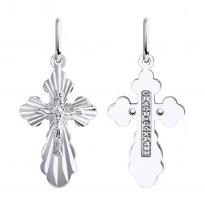 Подвеска из белого золота SOKOLOV 121483-3 фото