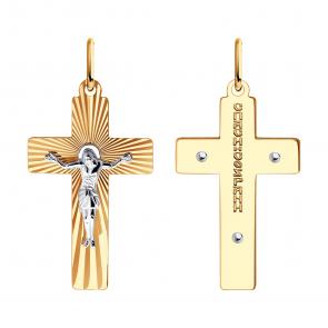 Золотая подвеска SOKOLOV 121499 фото