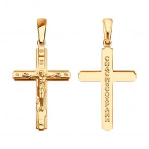 Золотая подвеска SOKOLOV 121500 фото