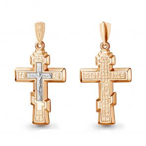 Золотая подвеска AQUAMARINE 12760 фото