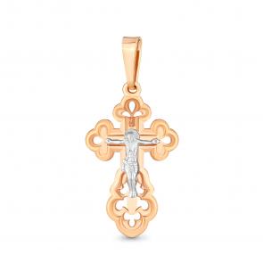 Золотая подвеска AQUAMARINE 12945 фото