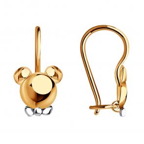 Золотые серьги TALANT 13-92-0000-12802 фото