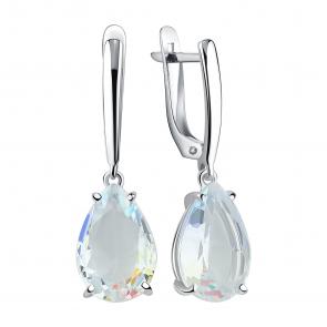 Серебряные серьги TALANT с кварцем 14-72-000Х-14089 фото