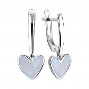 Серебряные серьги TALANT с эмалью 14-79-0000-15577 фото