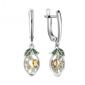 Серебряные серьги TALANT с фианитом 14-79-0005-17141 фото