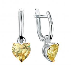 Серебряные серьги TALANT с фианитом 14-7М-0005-17442 фото