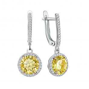 Серебряные серьги TALANT с фианитом 14-7М-0005-17443 фото