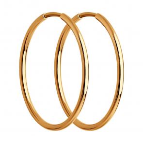 Золотые серьги SOKOLOV 140002 фото