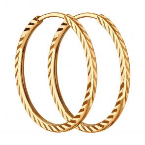 Золотые серьги SOKOLOV 140011 фото