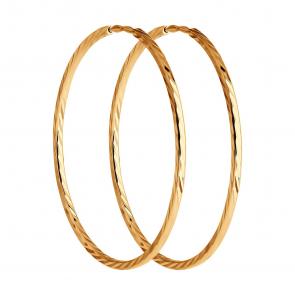 Золотые серьги SOKOLOV 140013 фото