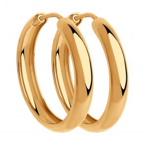 Золотые серьги SOKOLOV 140016 фото