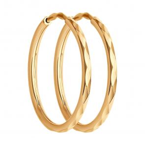 Золотые серьги SOKOLOV 140062 фото