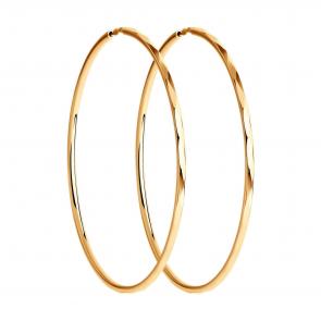 Золотые серьги SOKOLOV 140135 фото