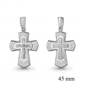 Подвеска из белого золота AQUAMARINE 14768б фото