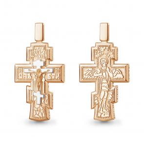 Золотая подвеска AQUAMARINE 14898 фото