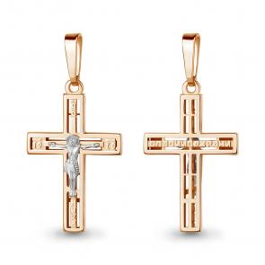 Золотая подвеска AQUAMARINE 14946 фото