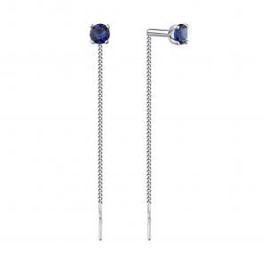 Серебряные серьги TALANT с фианитом 15-72-0004-26412 фото