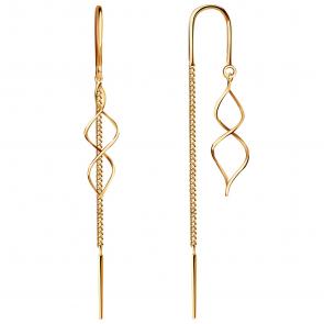 Золотые серьги TALANT 15-90-0000-81105 фото