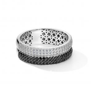 Кольцо из белого золота АЛЬКОР с бриллиантом 15186-213 фото