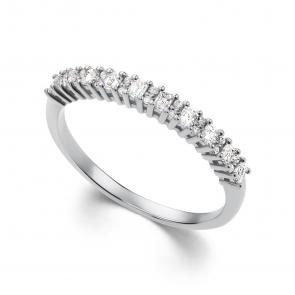 Кольцо из белого золота АЛЬКОР с бриллиантом 15889-200 фото