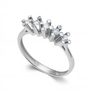 Золотое кольцо АЛЬКОР с бриллиантом 16650-200 фото