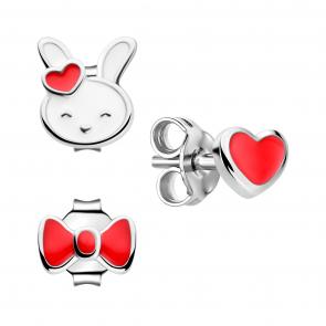 Серебряные серьги TALANT с эмалью 17-79-0000-12001 фото